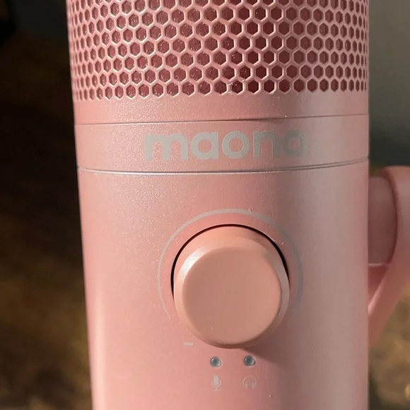Pink Computer Microphone - Picture 2 of 5
